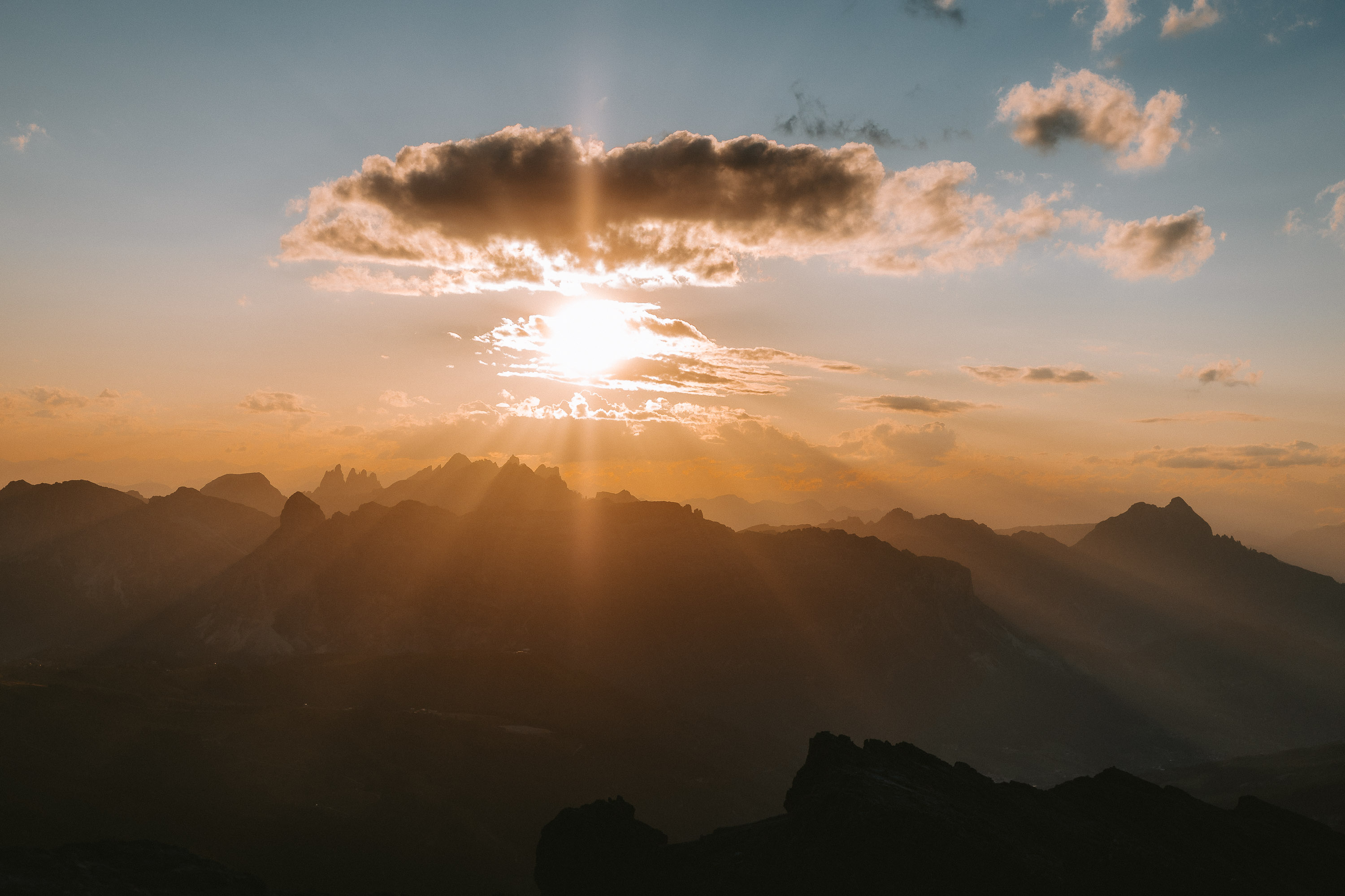 Dolomites Sunset